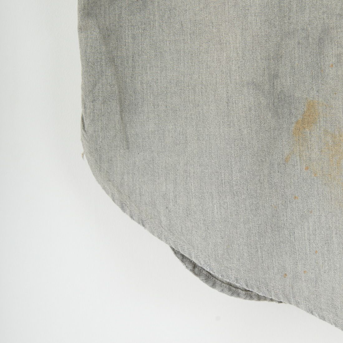 BOW WOW [バウワウ] リペアードウォーングレーシャンブレーシャツ [BW252-RWGCS] AGED GRAY