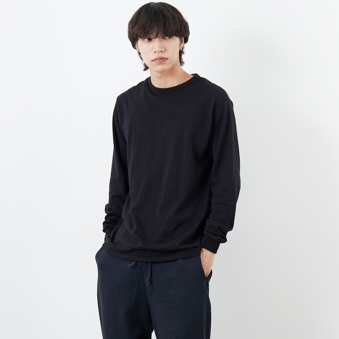 BOW WOW [バウワウ] 88/12 ロングスリーブTシャツ [BW-8L]｜ジーンズ