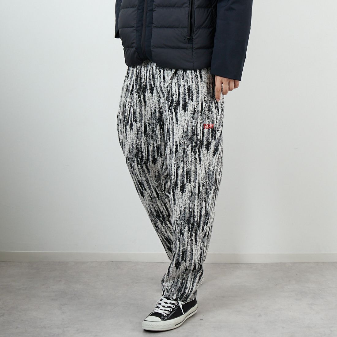 BLACK&&モデル身長：179cm 着用サイズ：L&&