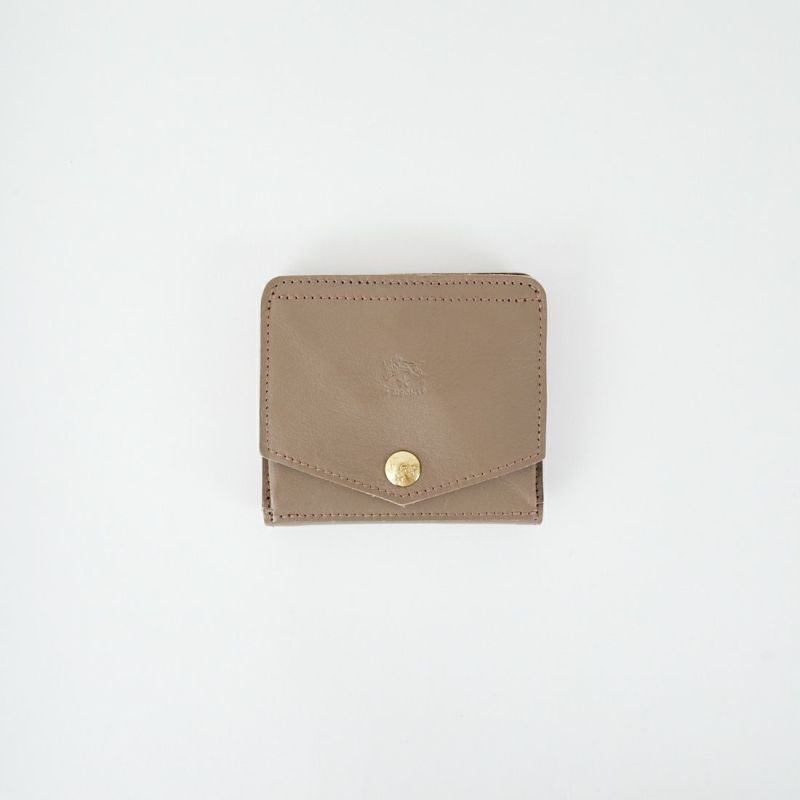 未使用IL BISONTEトリフォルドウォレット　Steel Blue　袋付き 未使用IL BISONTEトリフォルドウォレット Steel Blue 袋付き