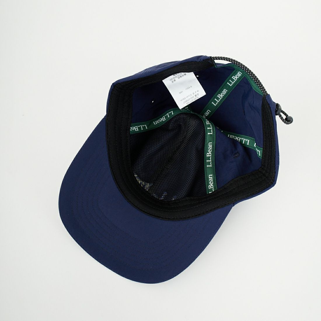 L.L.BEAN [エルエルビーン] ナイロンフレキシブルキャップ [253079607] 71 NAVY