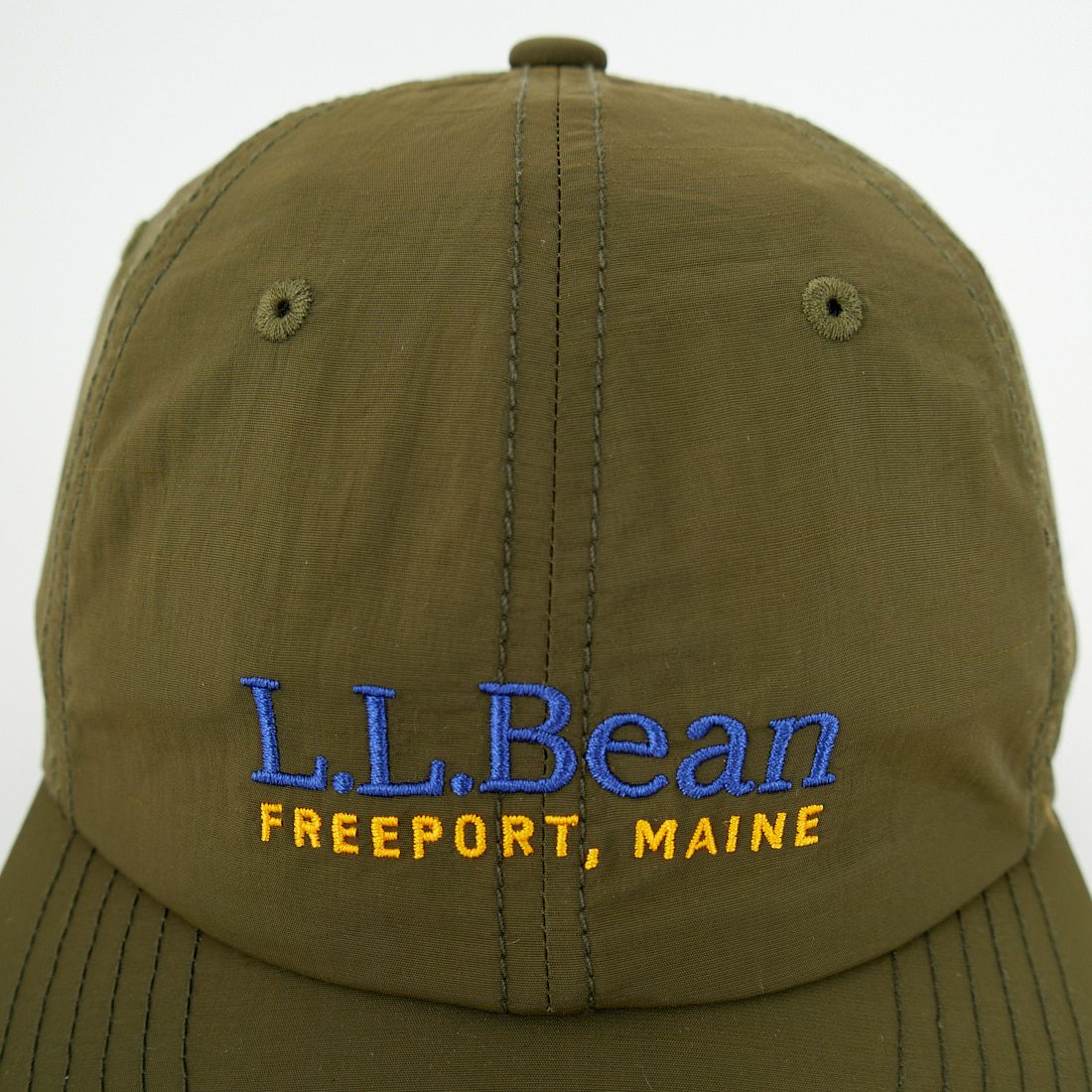 L.L.BEAN [エルエルビーン] ナイロンフレキシブルキャップ [253079607] 51 DK GREE