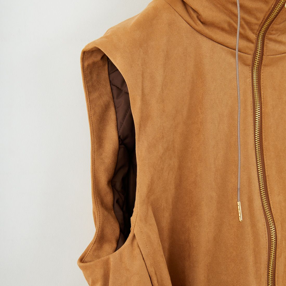 Margaux vintage [マルゴーヴィンテージ] スエードベスト [MG-JK-25110-A] CAMEL