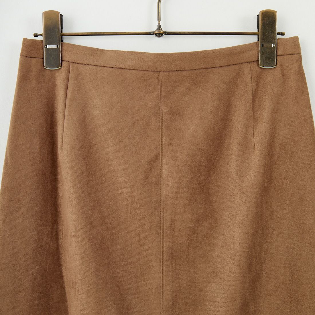 MICA&DEAL [マイカアンドディール] フェイクスエードタイトスカート [0125302238] CAMEL