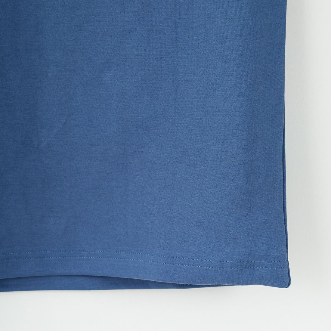 UNIVERSAL OVERALL [ユニバーサルオーバーオール] 別注 ドローコード付き ポンチロングスリーブTシャツ [U2533230IN-JF] BLUE