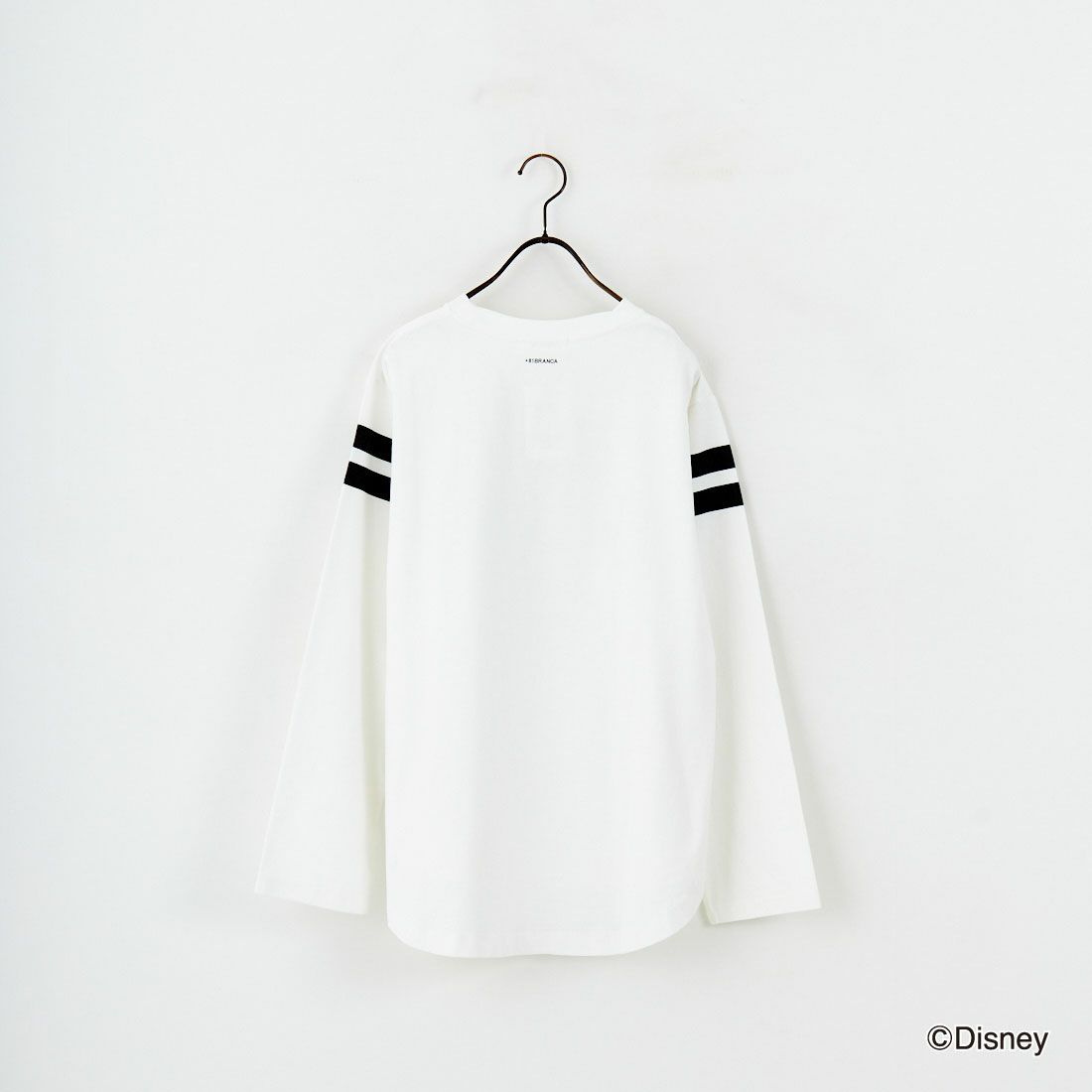 +81 BRANCA [ハチイチブランカ] MICKEY MOUSE/フットボールTシャツ [81B-25AW-CS07] OFF WHITE