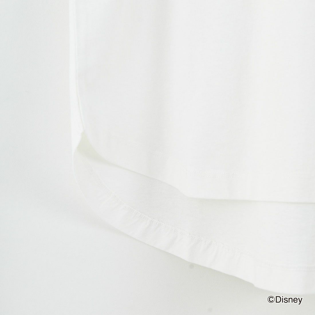 +81 BRANCA [ハチイチブランカ] MICKEY MOUSE/フットボールTシャツ [81B-25AW-CS07] OFF WHITE