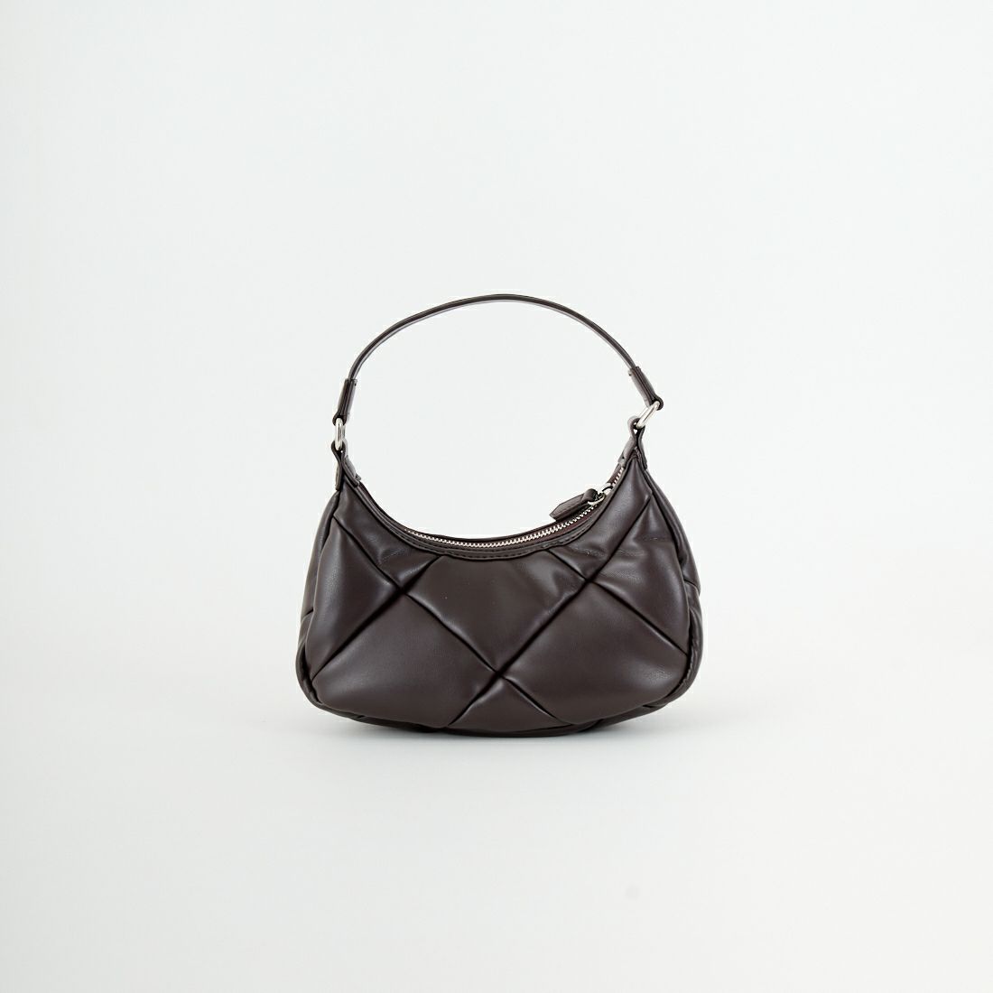 YAHKI [ヤーキ] フェイクレザーハンドバッグ [YH-745] DK.BROWN