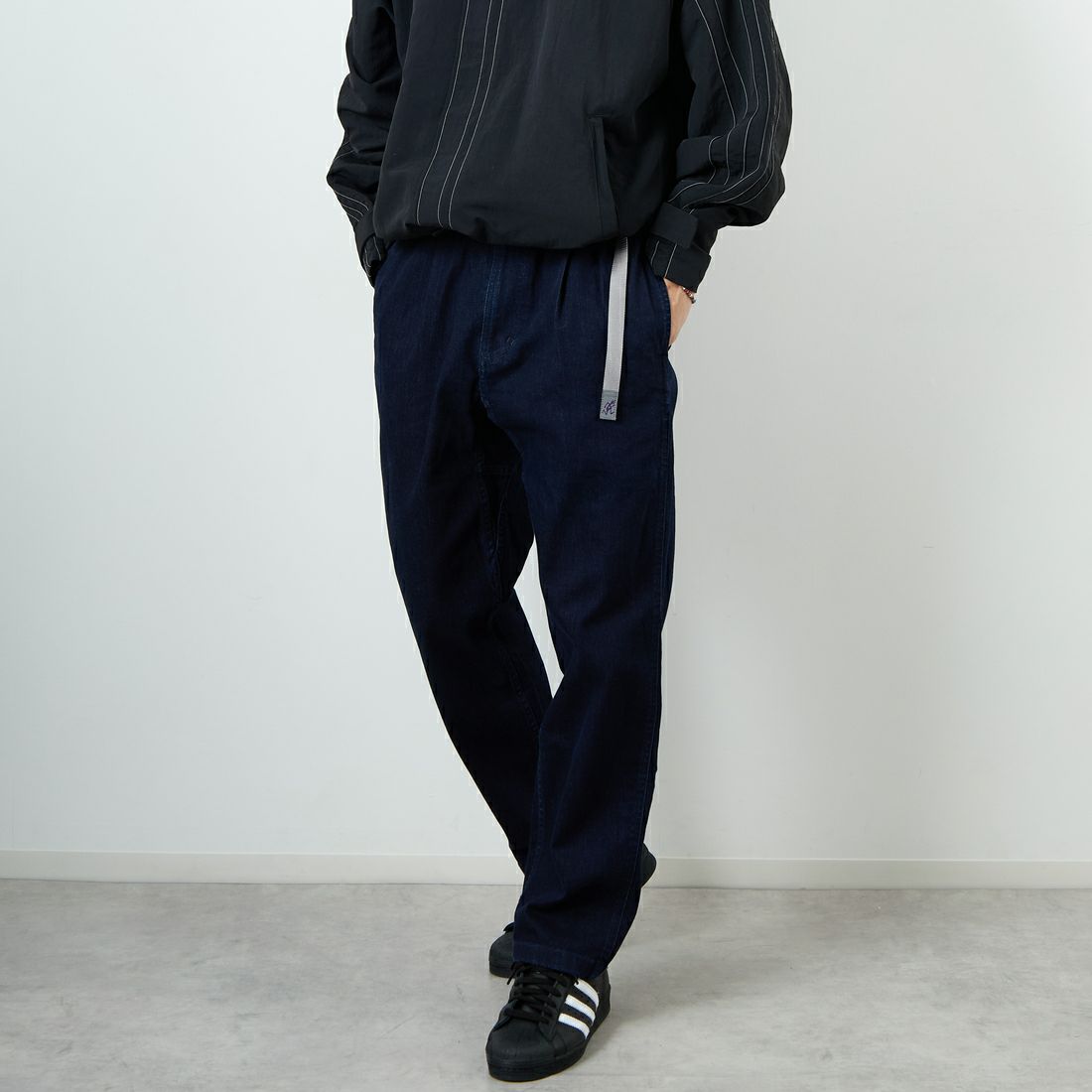 【中古】GRAMICCI JEANS FACTORY 別注 ストレッチ デニム エブリデイパンツ XL INDIGO インディゴ GUP5-F1023 メンズ GRAMiCCi [グラミチ] 別注 ストレッチデニム エブリデイパンツ [GUP5