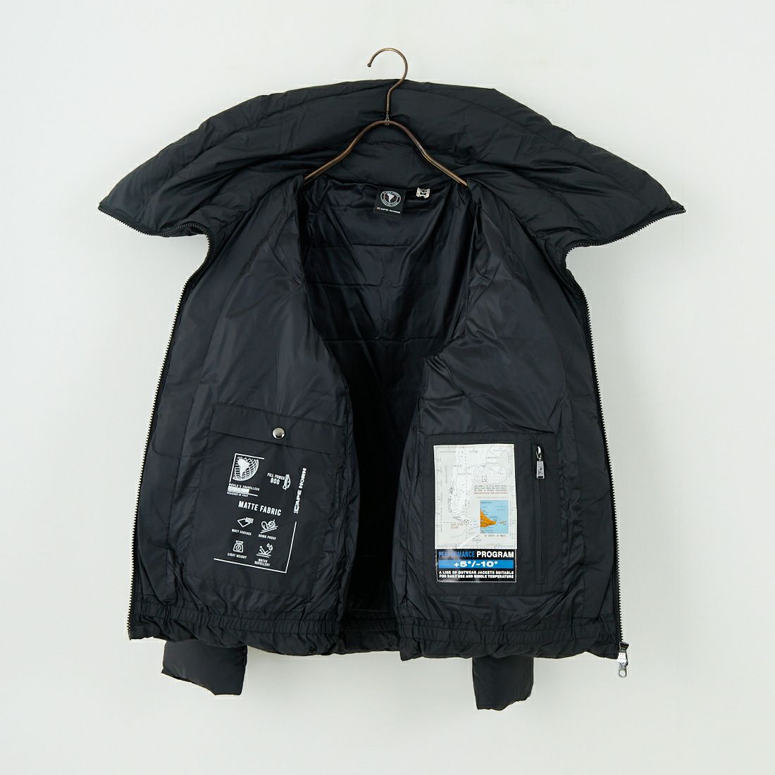 CAPE HORN [ケープホーン] CONARIPE  ダウンジャケット [B2564] 500 BLACK