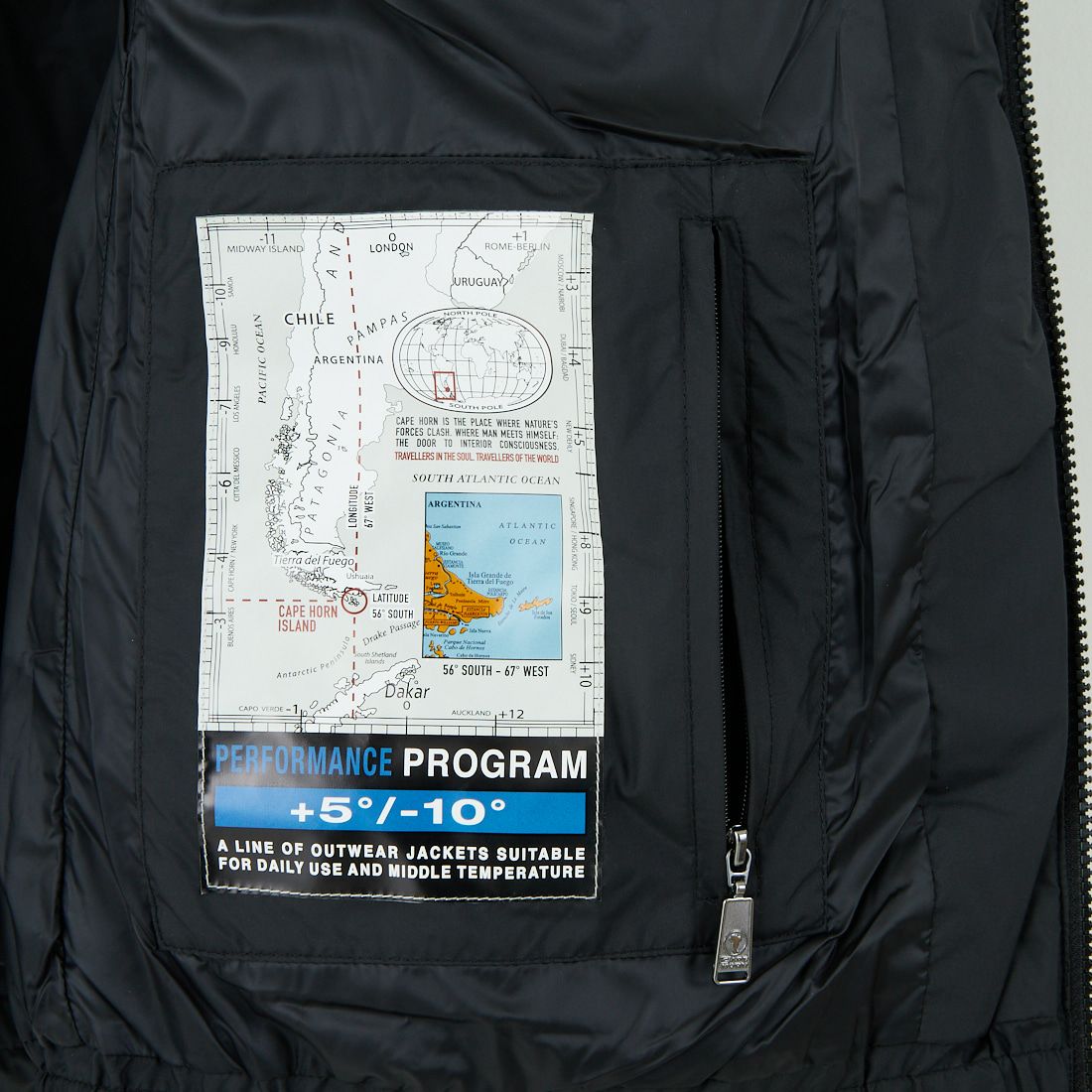 CAPE HORN [ケープホーン] CONARIPE  ダウンジャケット [B2564] 500 BLACK