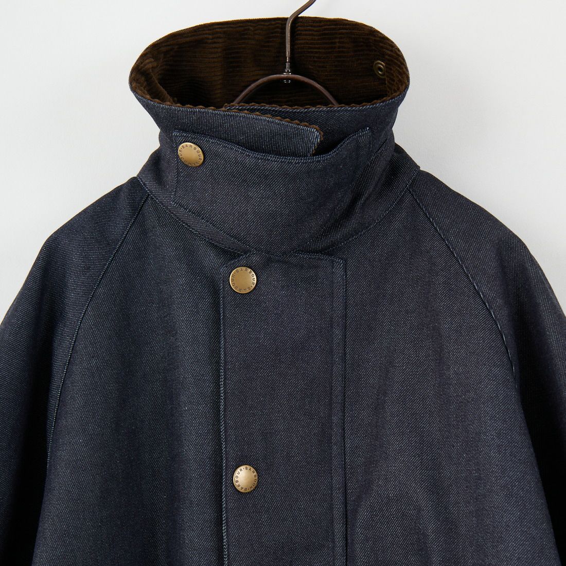 Barbour [バブアー] 別注 中綿入り TRANSPORT コーデュラデニム トランスポートジャケット [MCAS204-JF] BLUE