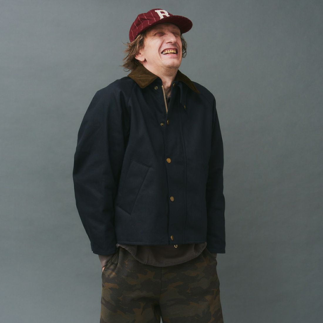 Barbour [バブアー] 別注 中綿入り TRANSPORT コーデュラデニム トランスポートジャケット [MCAS204-JF] BLACK