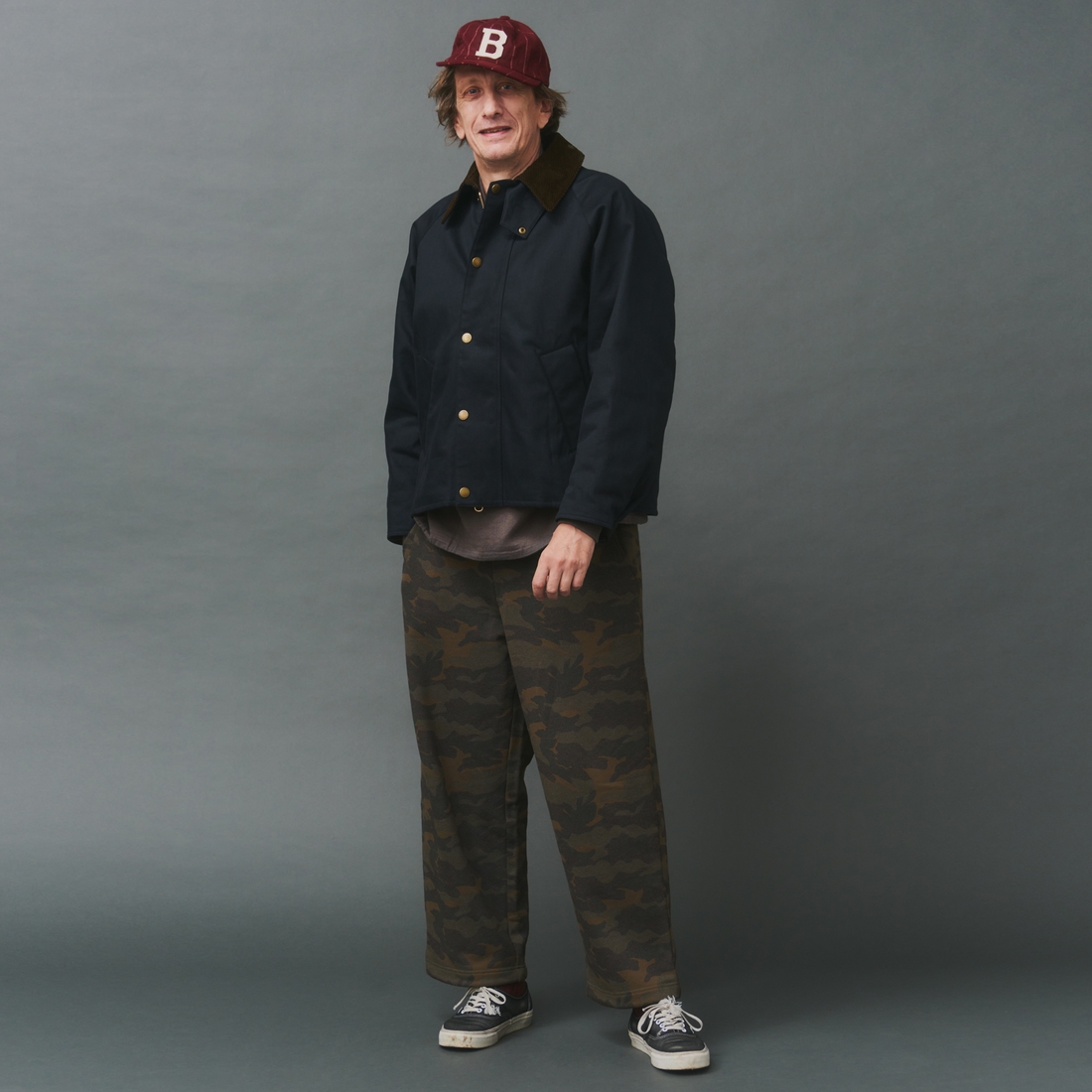 Barbour [バブアー] 別注 中綿入り TRANSPORT コーデュラデニム トランスポートジャケット [MCAS204-JF] BLACK