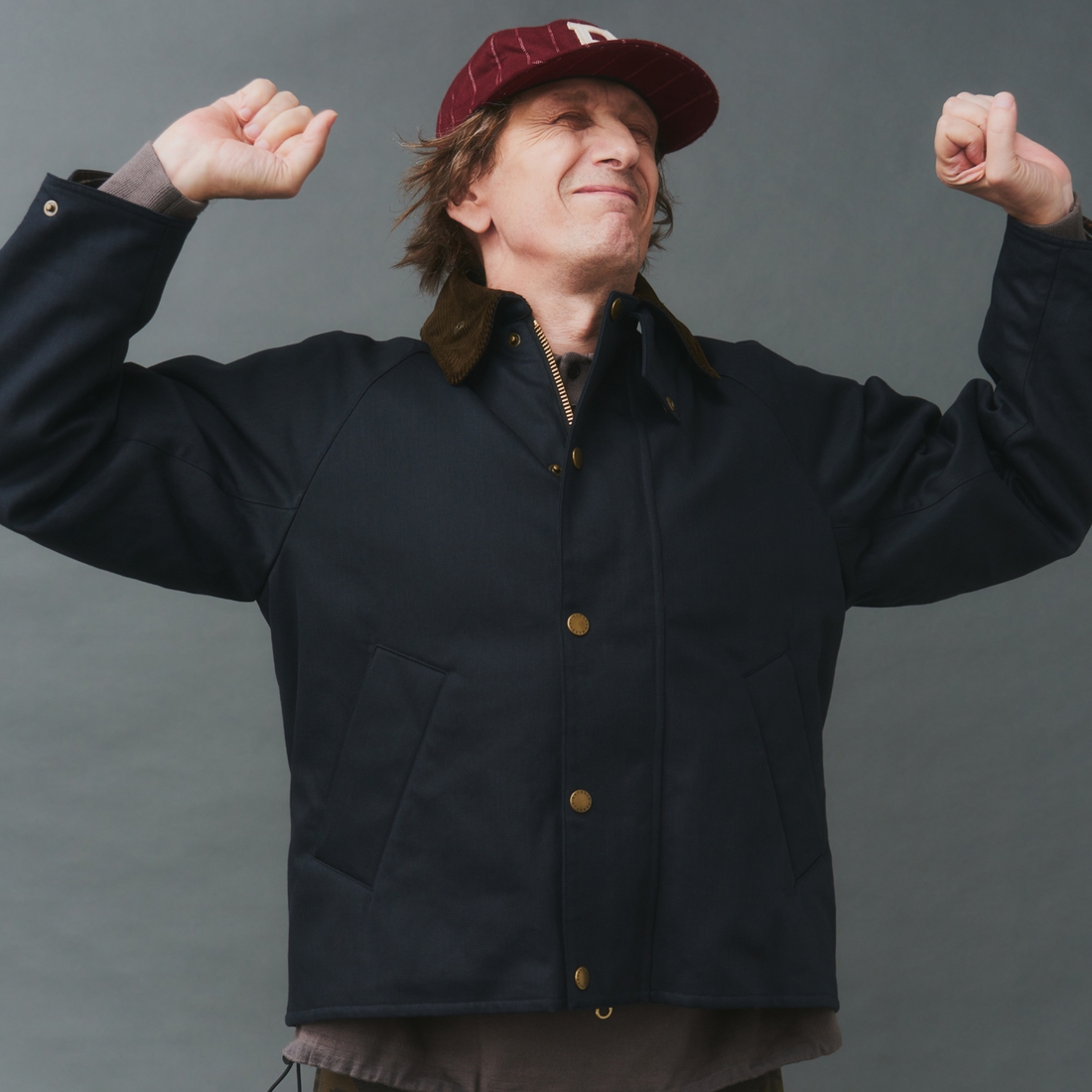 Barbour [バブアー] 別注 中綿入り TRANSPORT コーデュラデニム トランスポートジャケット [MCAS204-JF] BLACK