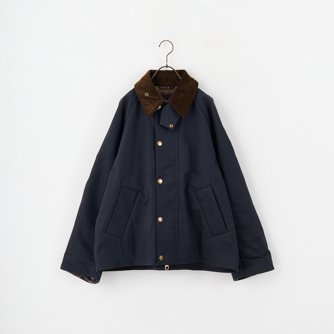 Barbour [バブアー] 別注 中綿入り TRANSPORT コーデュラデニム トランスポートジャケット [MCAS204-JF] BLACK