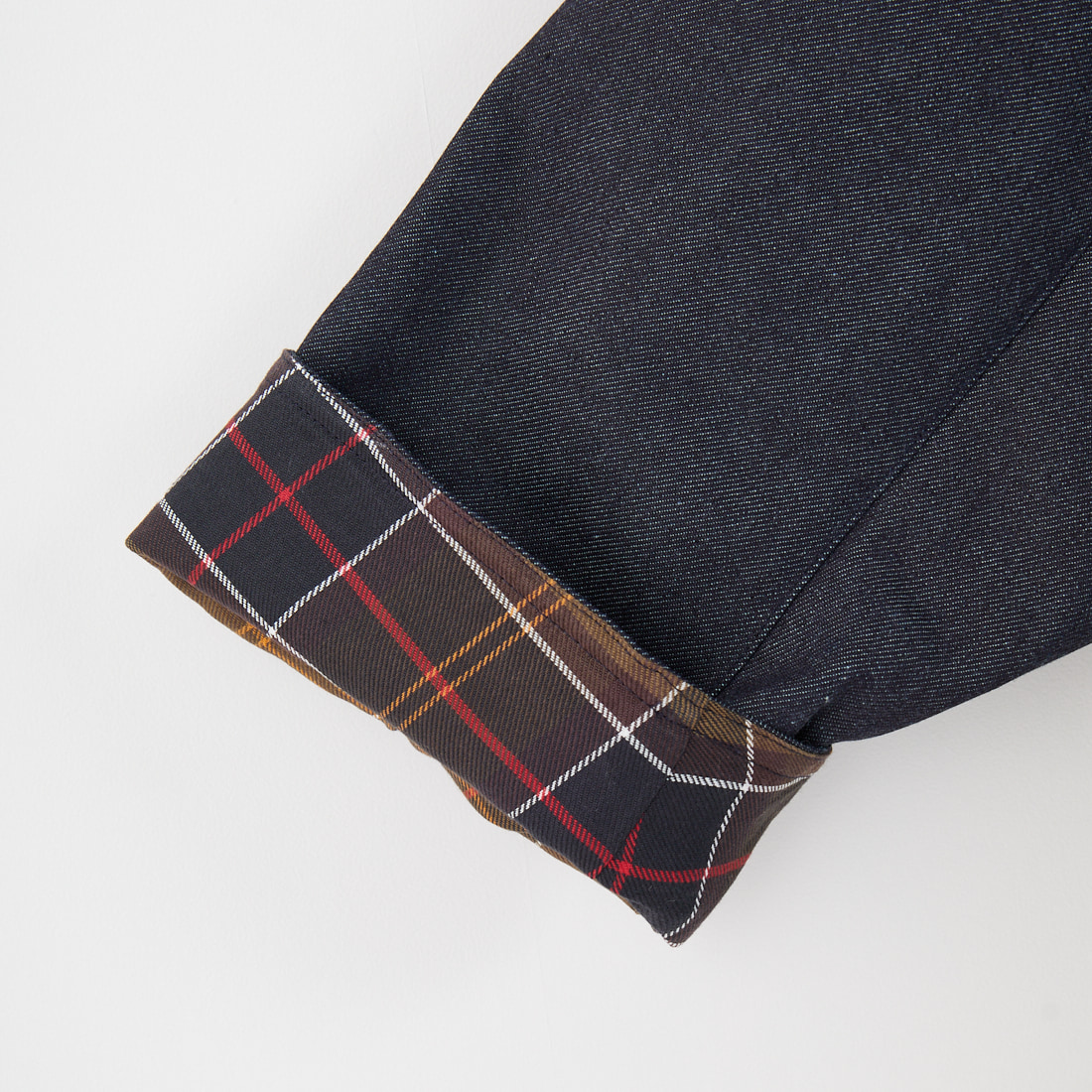 Barbour [バブアー] 別注 中綿入り TRANSPORT コーデュラデニム トランスポートジャケット [MCAS204-JF] BLUE