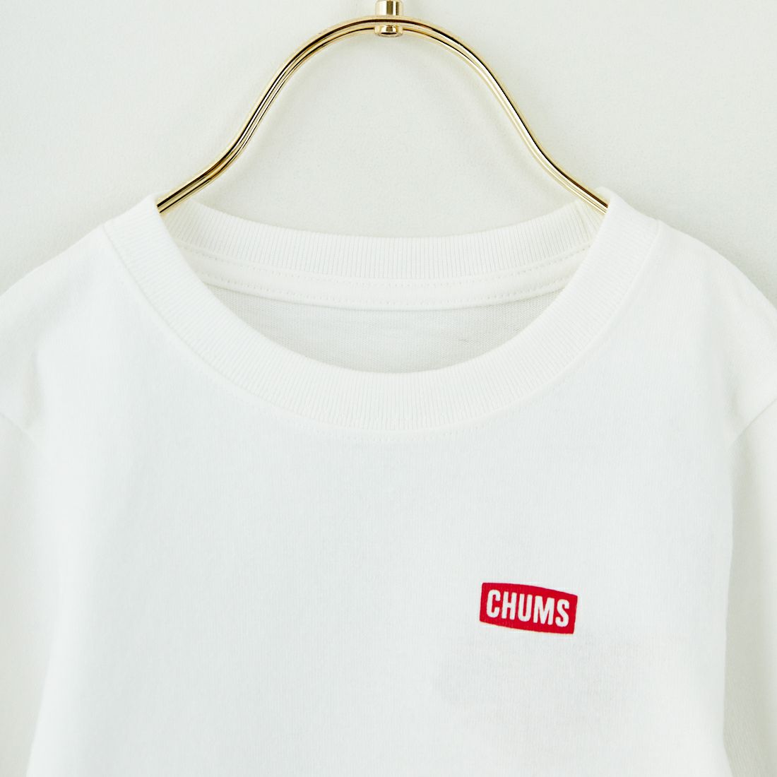 CHUMS [チャムス] キッズ ブービーロゴ ロングスリーブTシャツ [CH21-1294] W001 WHITE