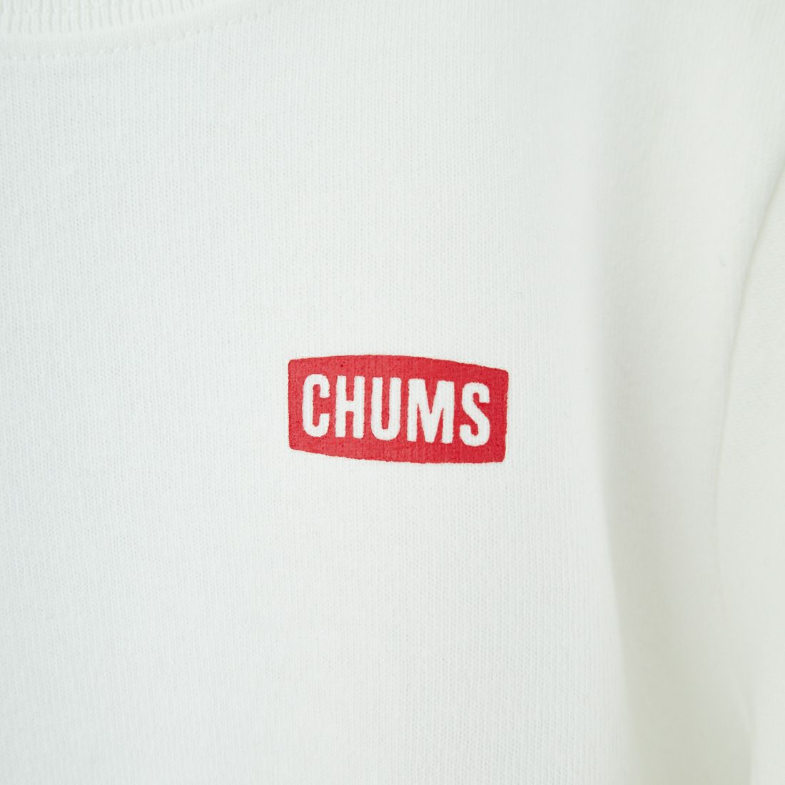 CHUMS [チャムス] キッズ ブービーロゴ ロングスリーブTシャツ [CH21-1294] W001 WHITE