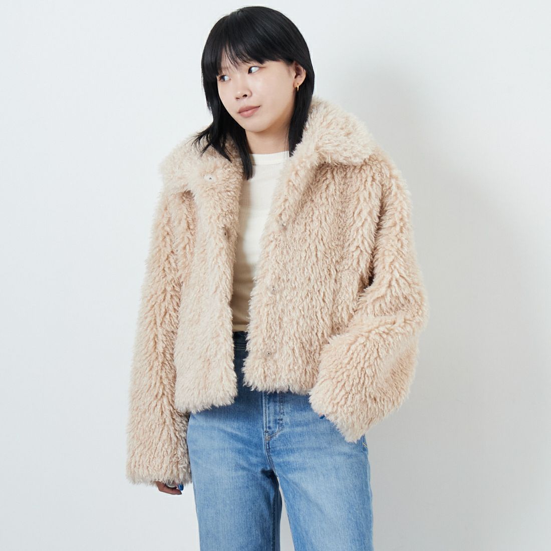 103 ｱｲﾎﾞﾘｰ&&モデル身長：167cm 着用サイズ：F&&