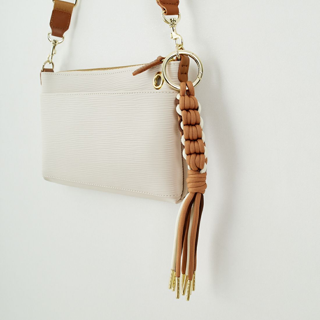 TREASURE TOPKAPI [トレジャートプカピ] リプル コードチャーム付き ミニショルダーバッグ [503-08-7100325] 06 ｵﾌ