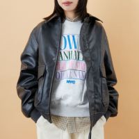 BLACK&&モデル身長：162cm 着用サイズ：S&&