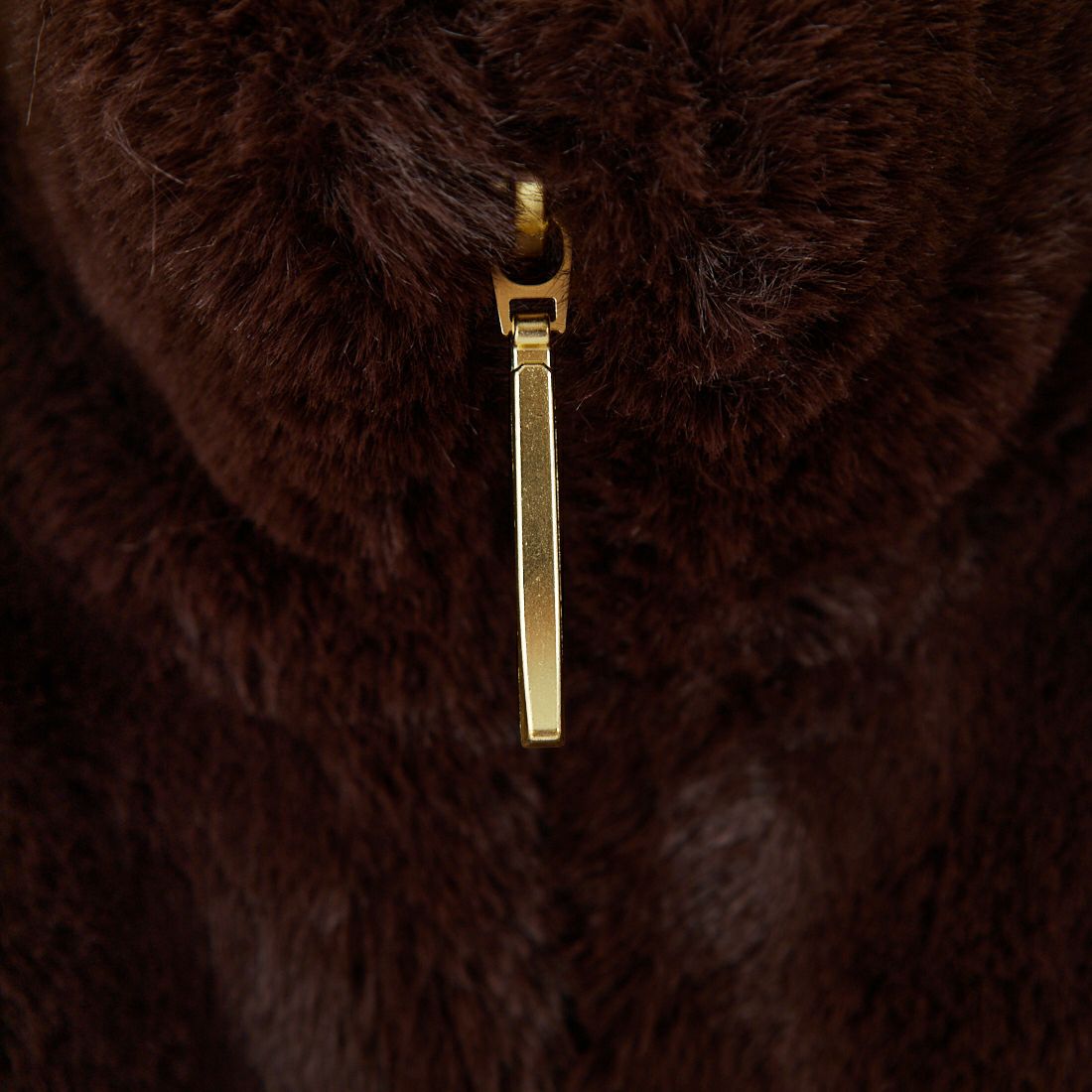 Jeans Factory Clothes [ジーンズファクトリークローズ] エコファーオーバーサイズブルゾン [330023] 155 ﾌﾞﾗｳﾝ