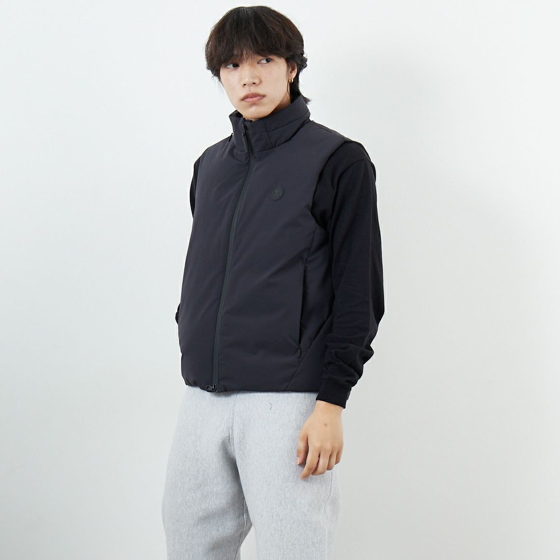 500 BLACK&&モデル身長：179cm 着用サイズ：48&&