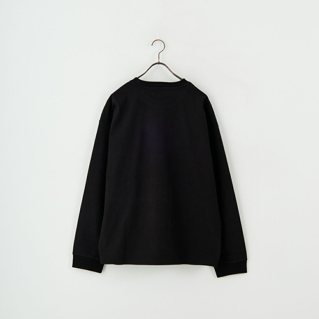 HELLO CALIF [ハローカリフ] サーマルドロストTシャツ [331009IN] BLACK