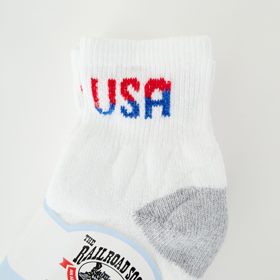 RAILROAD SOCK [レイルロードソック] TEAM USAクォーターソックス 3足セット [RSS10USA02] USA