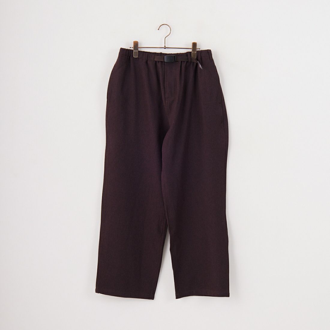 GRAMiCCi [グラミチ] 別注 ウールライク ワイドパンツ [GUP5-F1025-JF] BROWN