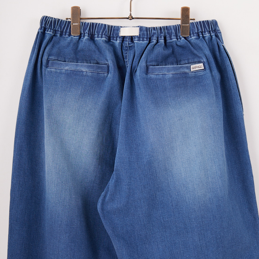 GRAMiCCi [グラミチ] 別注 ワイドデニムパンツ [GUP5-F1089-JF] D.USED BLU
