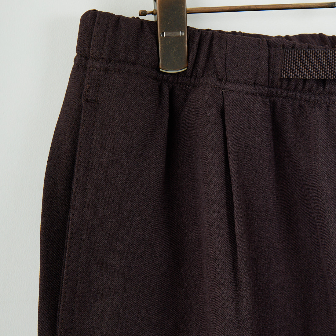 GRAMiCCi [グラミチ] 別注 ウールライク エブリデイパンツ [GUP5-F1024-JF] BROWN