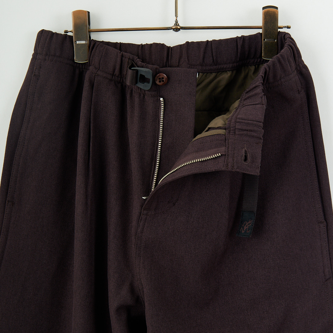 GRAMiCCi [グラミチ] 別注 ウールライク エブリデイパンツ [GUP5-F1024-JF] BROWN