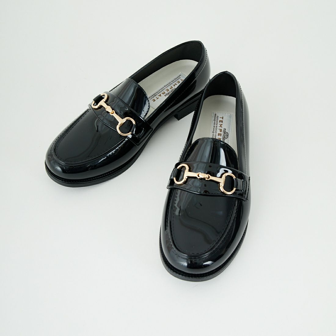 TEMPERATE [テンパレイト] ビットローファー [JAMES] BLACK