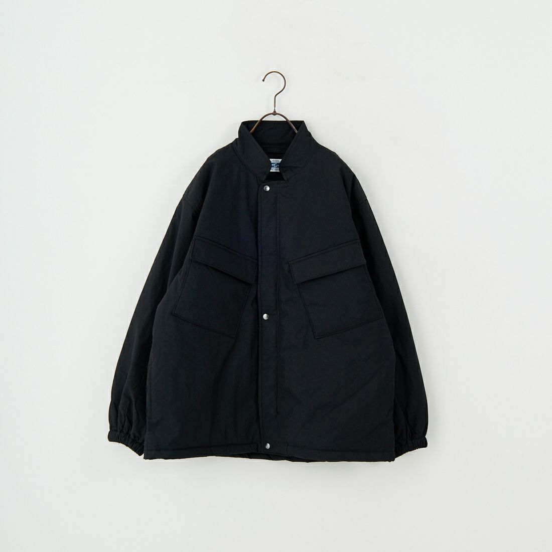 ARMY TWILL SANFORIZED [アーミーツイル サンフォライズド] 別注 中綿入り ケミカルプロテクトジャケット [AM-2554501-INT-JF] BLACK