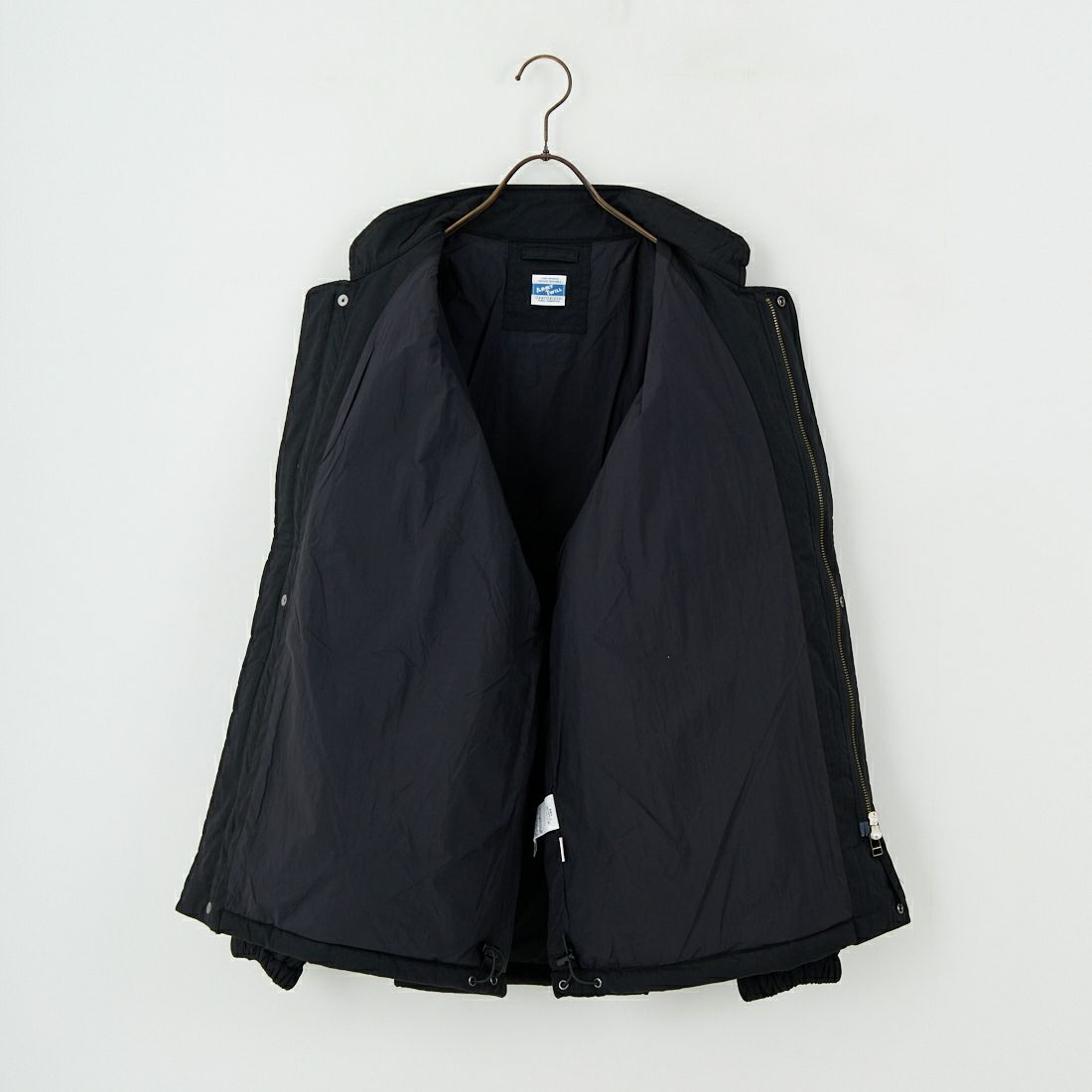 ARMY TWILL SANFORIZED [アーミーツイル サンフォライズド] 別注 中綿入り ケミカルプロテクトジャケット [AM-2554501-INT-JF] BLACK