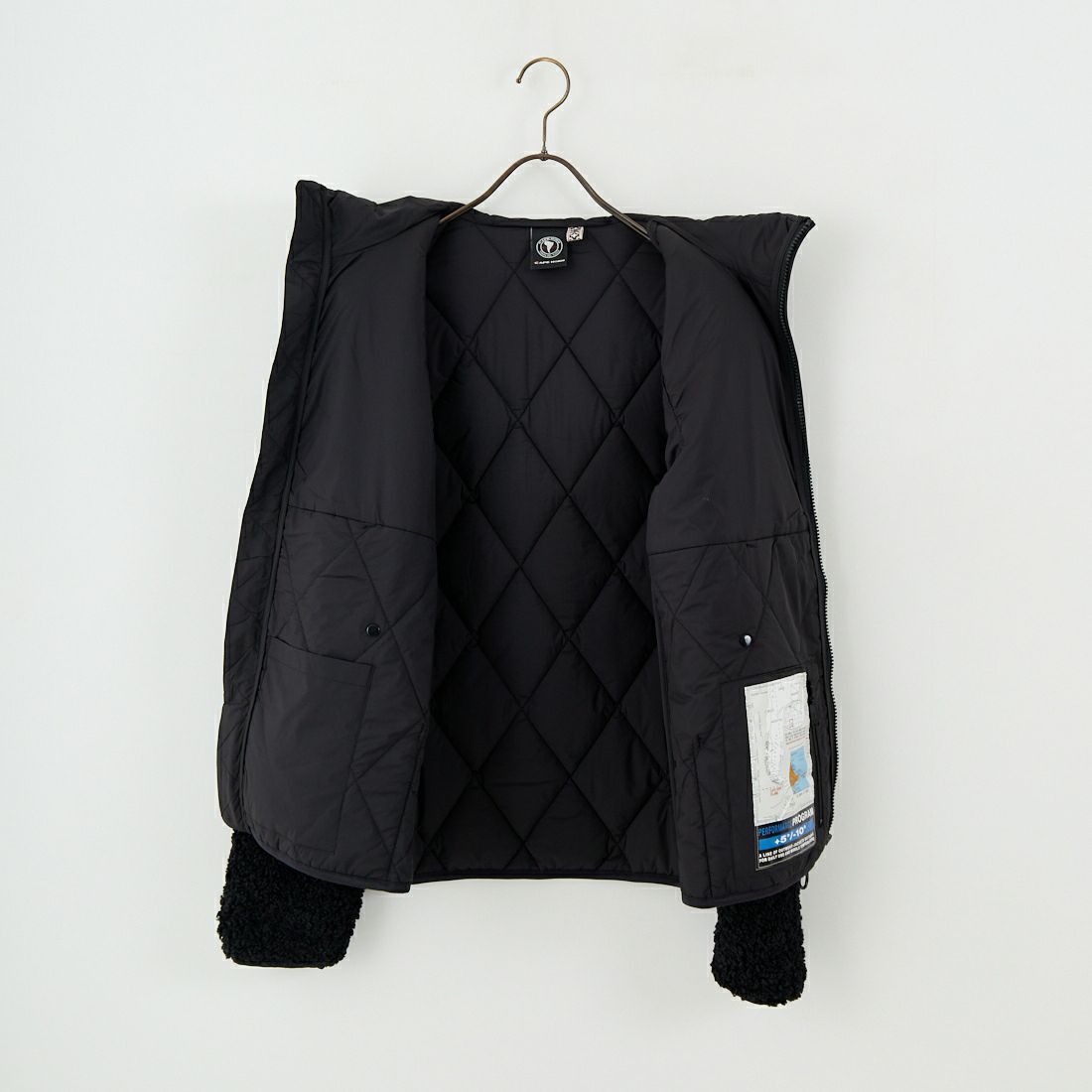 CAPE HORN [ケープホーン] LENNOX ボアブルゾン [B1578] 500 BLACK