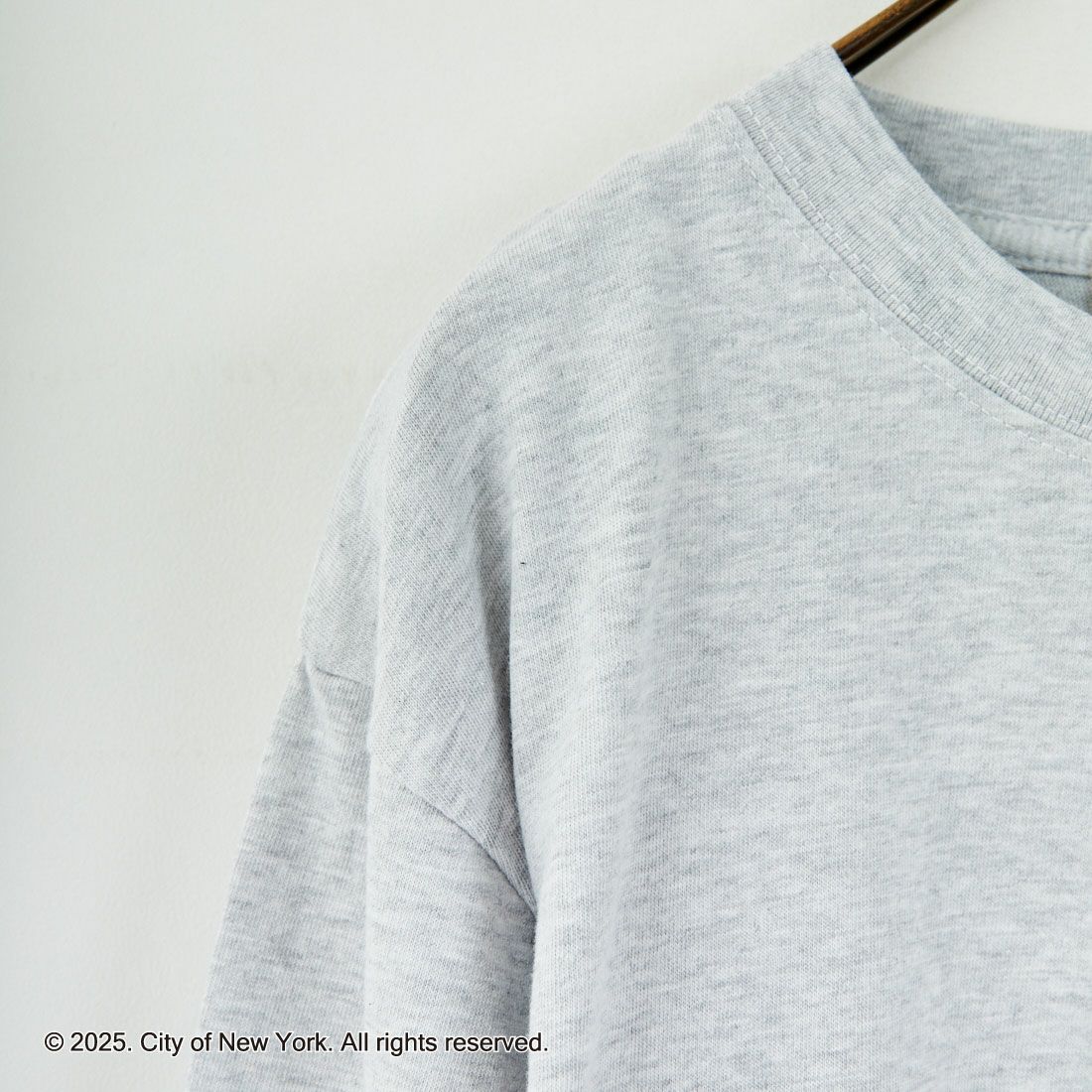 NYC × GOOD ROCK SPEED [エヌワイシー × グッドロックスピード] NYC ロングスリーブTシャツ [25NYC201W] ASH