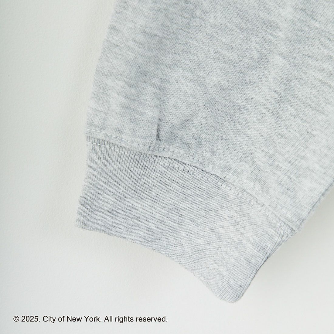 NYC × GOOD ROCK SPEED [エヌワイシー × グッドロックスピード] NYC ロングスリーブTシャツ [25NYC201W] ASH