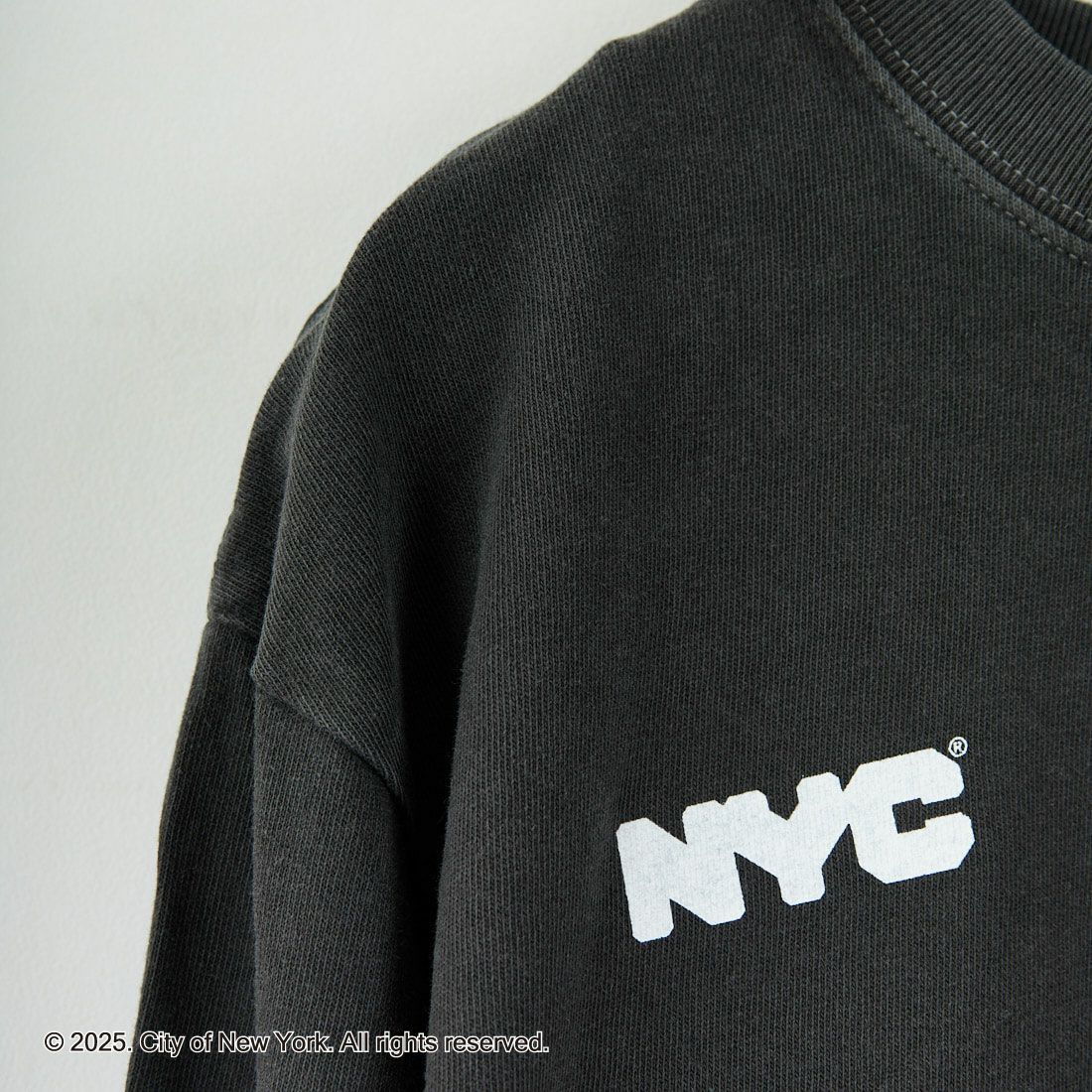 NYC × GOOD ROCK SPEED [エヌワイシー × グッドロックスピード] NYC ロングスリーブTシャツ [25NYC202W] CHARCOAL