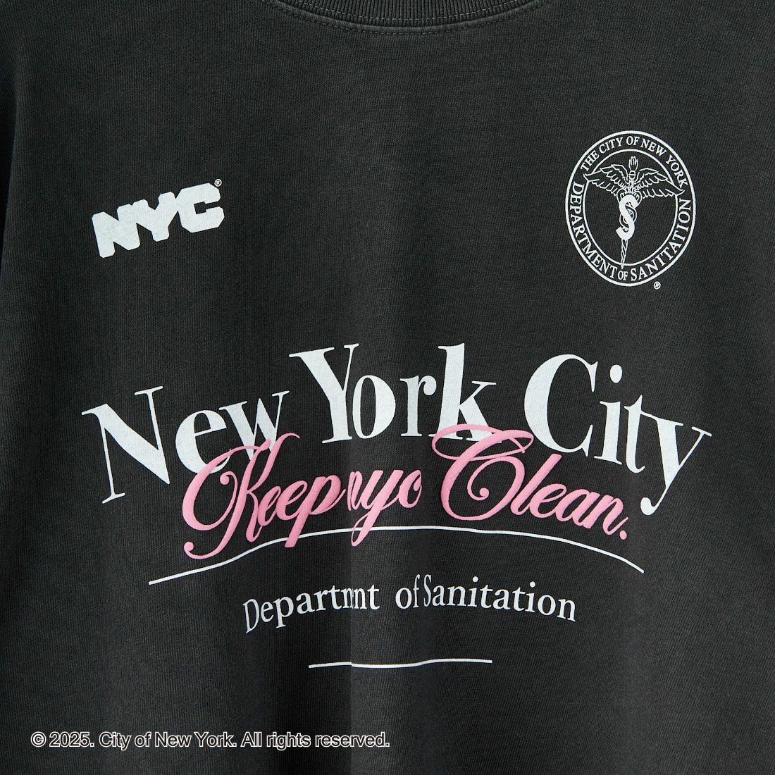 NYC × GOOD ROCK SPEED [エヌワイシー × グッドロックスピード] NYC ロングスリーブTシャツ [25NYC202W] CHARCOAL