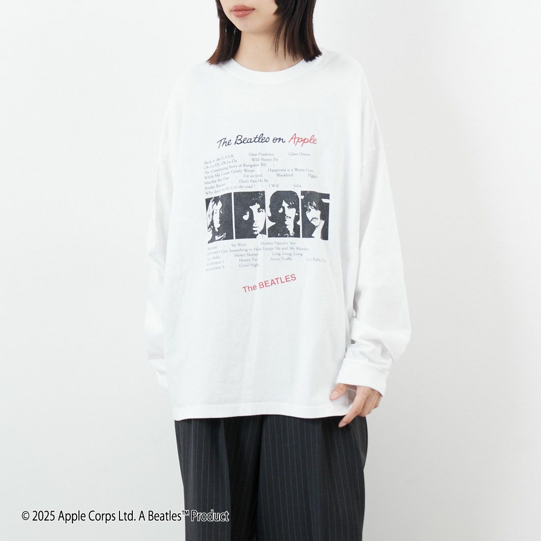 WHITE&&モデル身長：162cm 着用サイズ：F&&