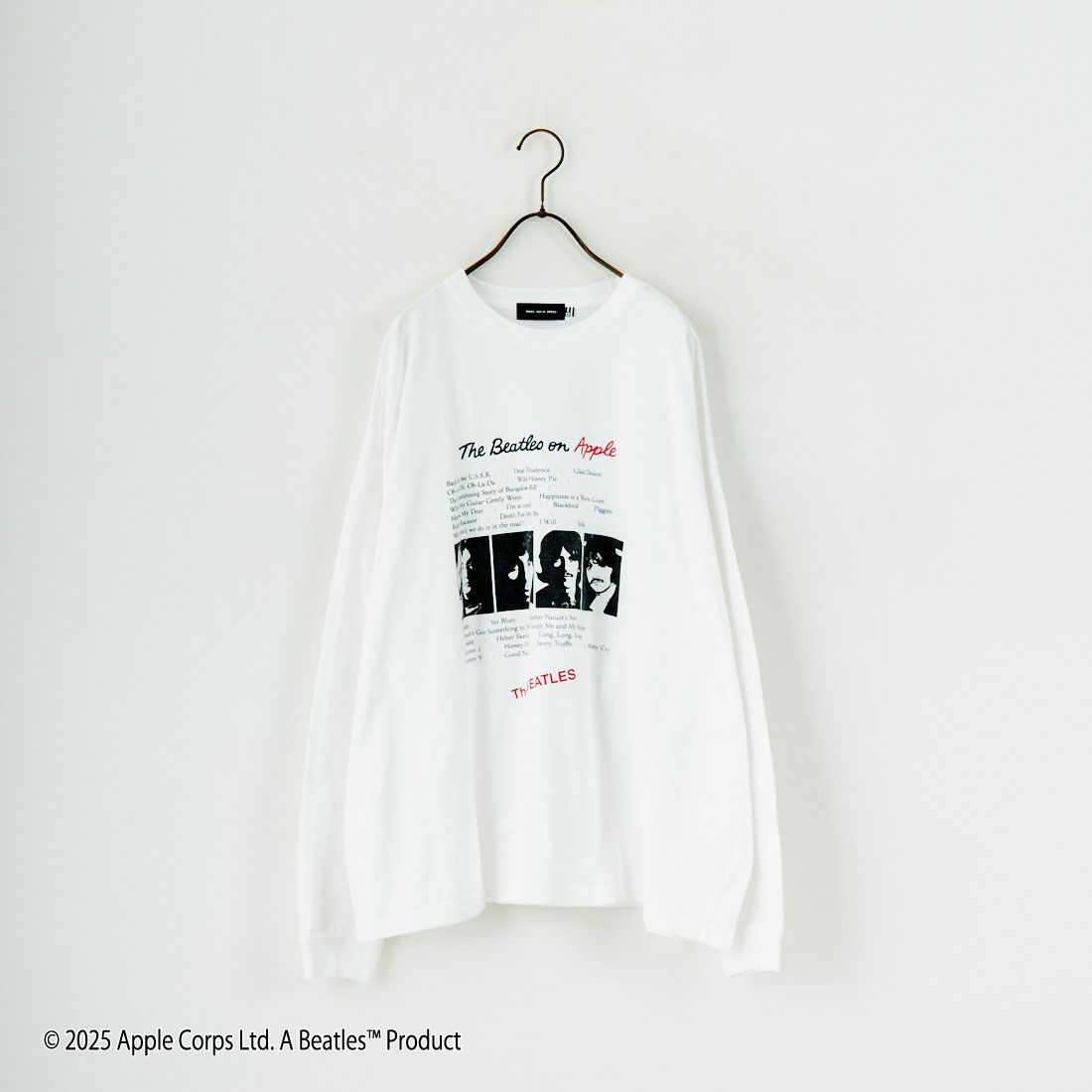 GOOD ROCK SPEED [グッドロックスピード] THE BEATLES ロングスリーブTシャツ [25BTL202W] WHITE