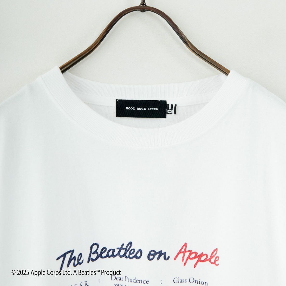 GOOD ROCK SPEED [グッドロックスピード] THE BEATLES ロングスリーブTシャツ [25BTL202W] WHITE