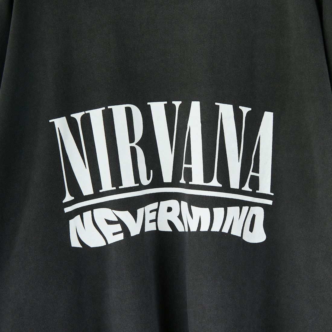 GOOD ROCK SPEED [グッドロックスピード] NIRVANA ロングスリーブTシャツ [25NVN202W] CHARCOAL