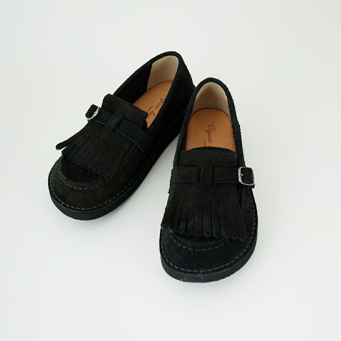 Organic handloom [オーガニックハンドルーム] SEVRES キルトローファー [OH017171] BLK VELOUR