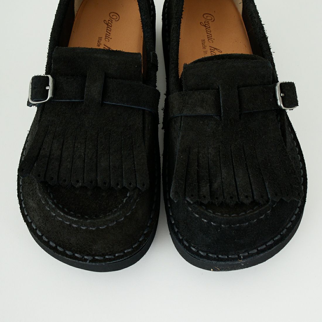 Organic handloom [オーガニックハンドルーム] SEVRES キルトローファー [OH017171] BLK VELOUR