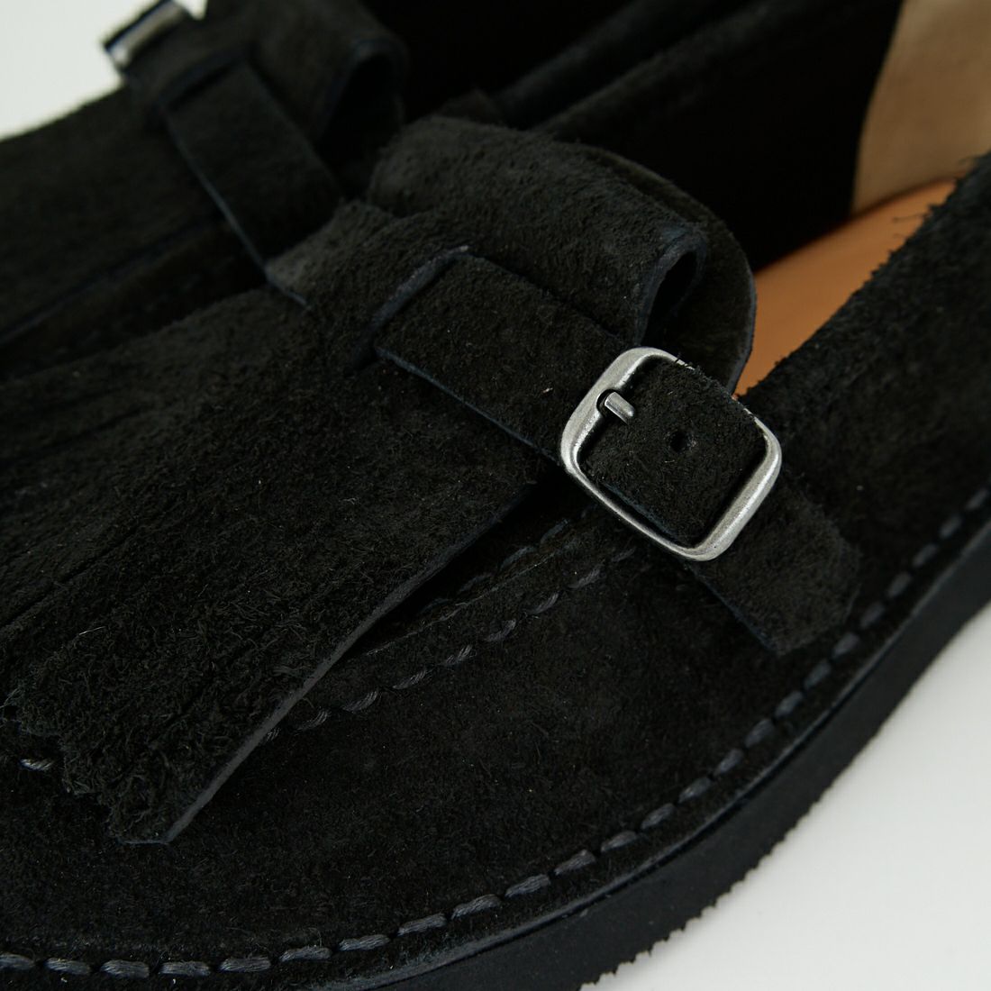 Organic handloom [オーガニックハンドルーム] SEVRES キルトローファー [OH017171] BLK VELOUR