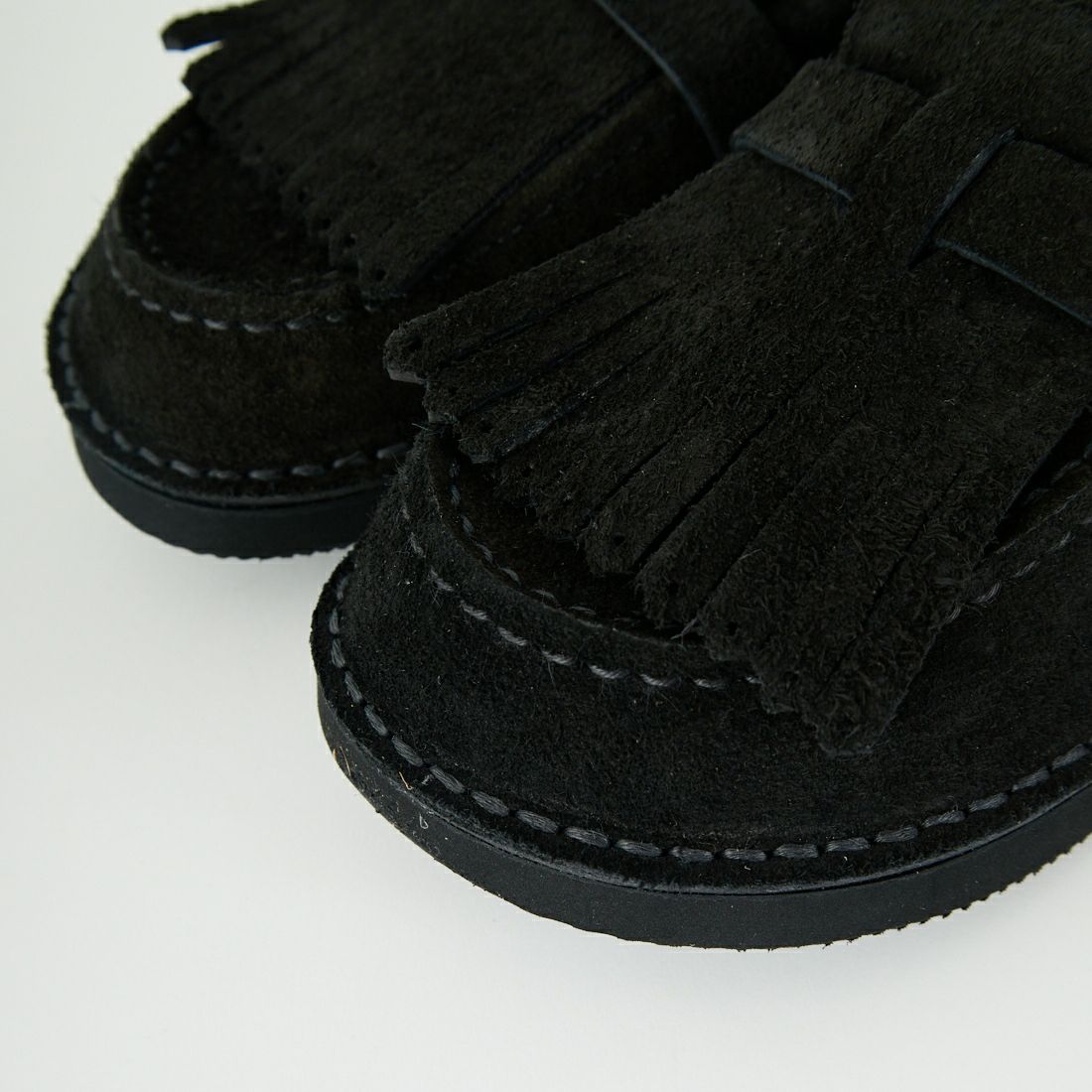 Organic handloom [オーガニックハンドルーム] SEVRES キルトローファー [OH017171] BLK VELOUR